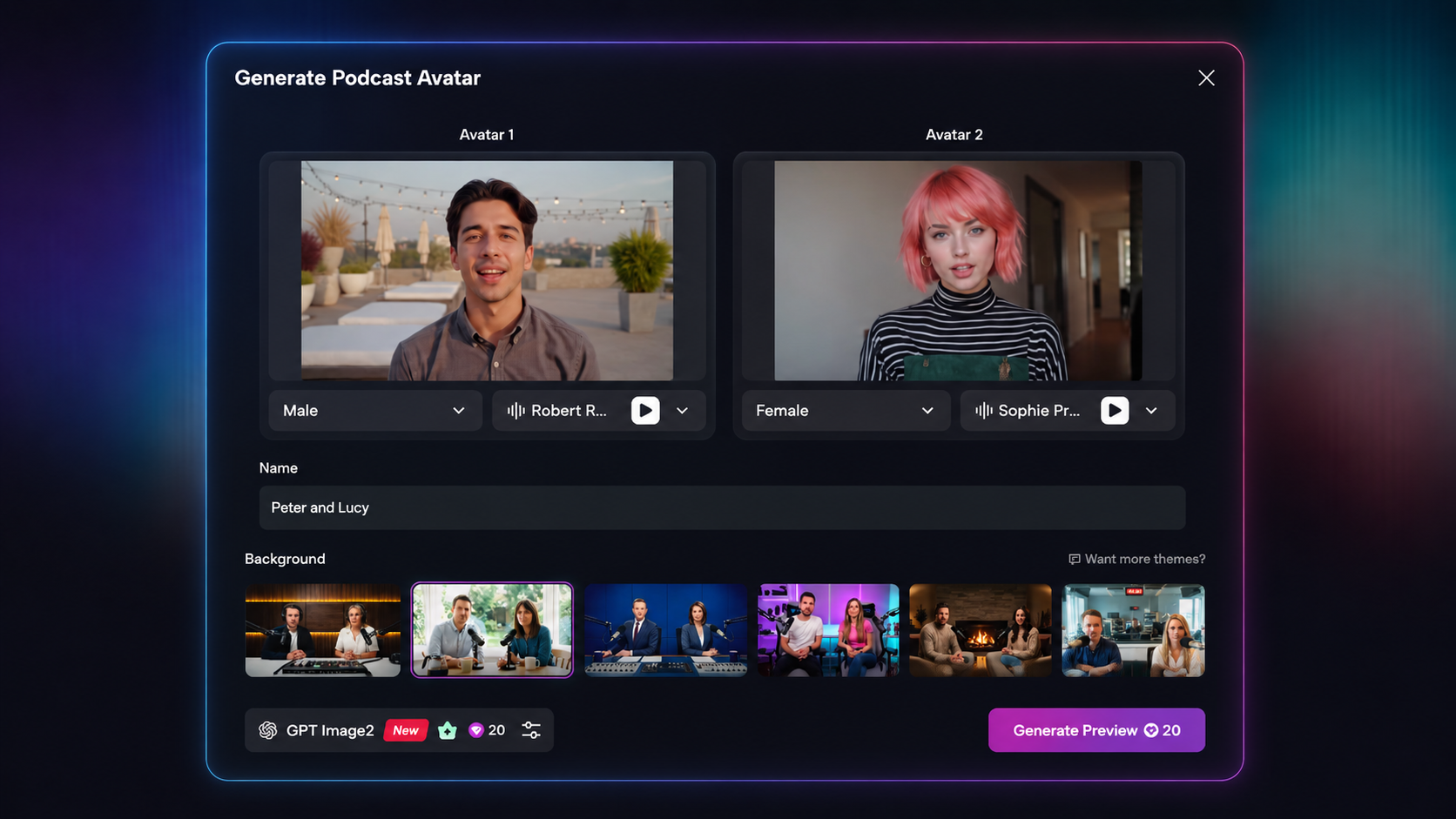 Create Your Own AI Host