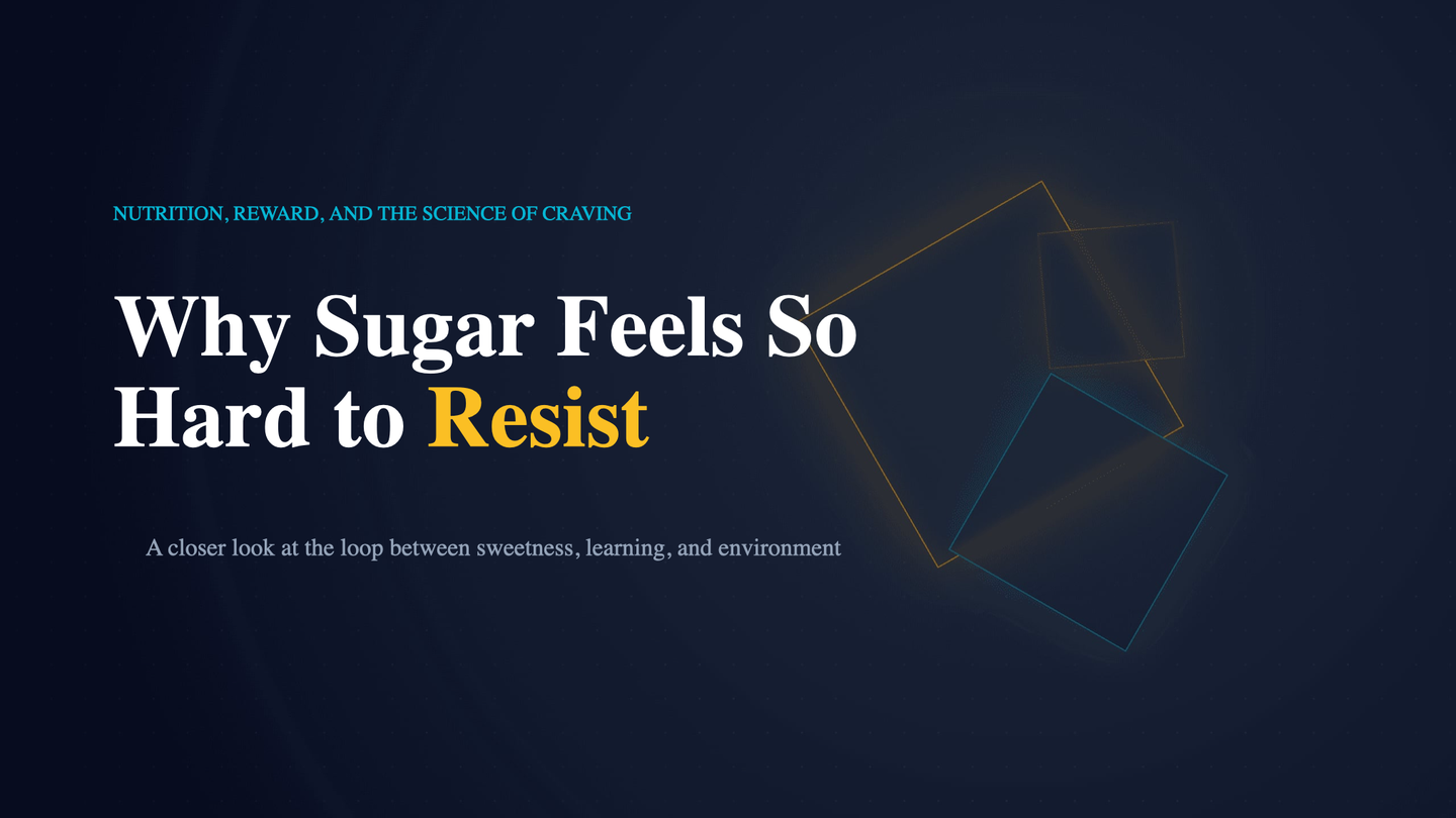 Why Sugar Feels So Hard to Resist slide 1
