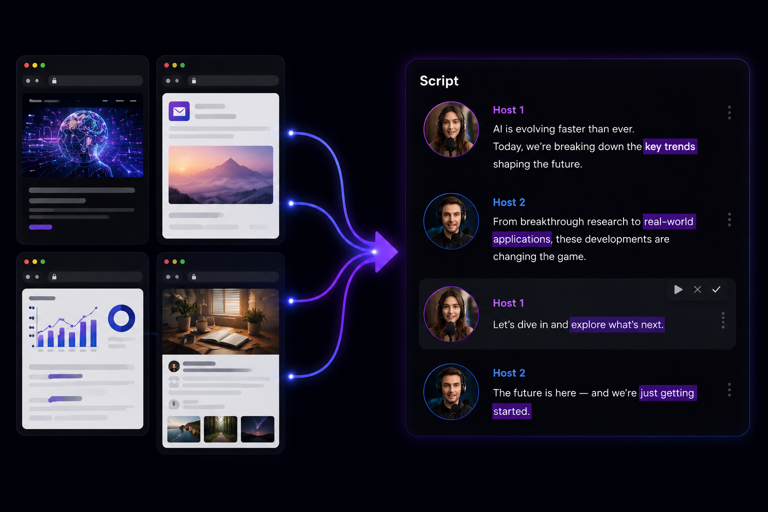 Turn Multiple URLs Into Podcasts Efficiently
