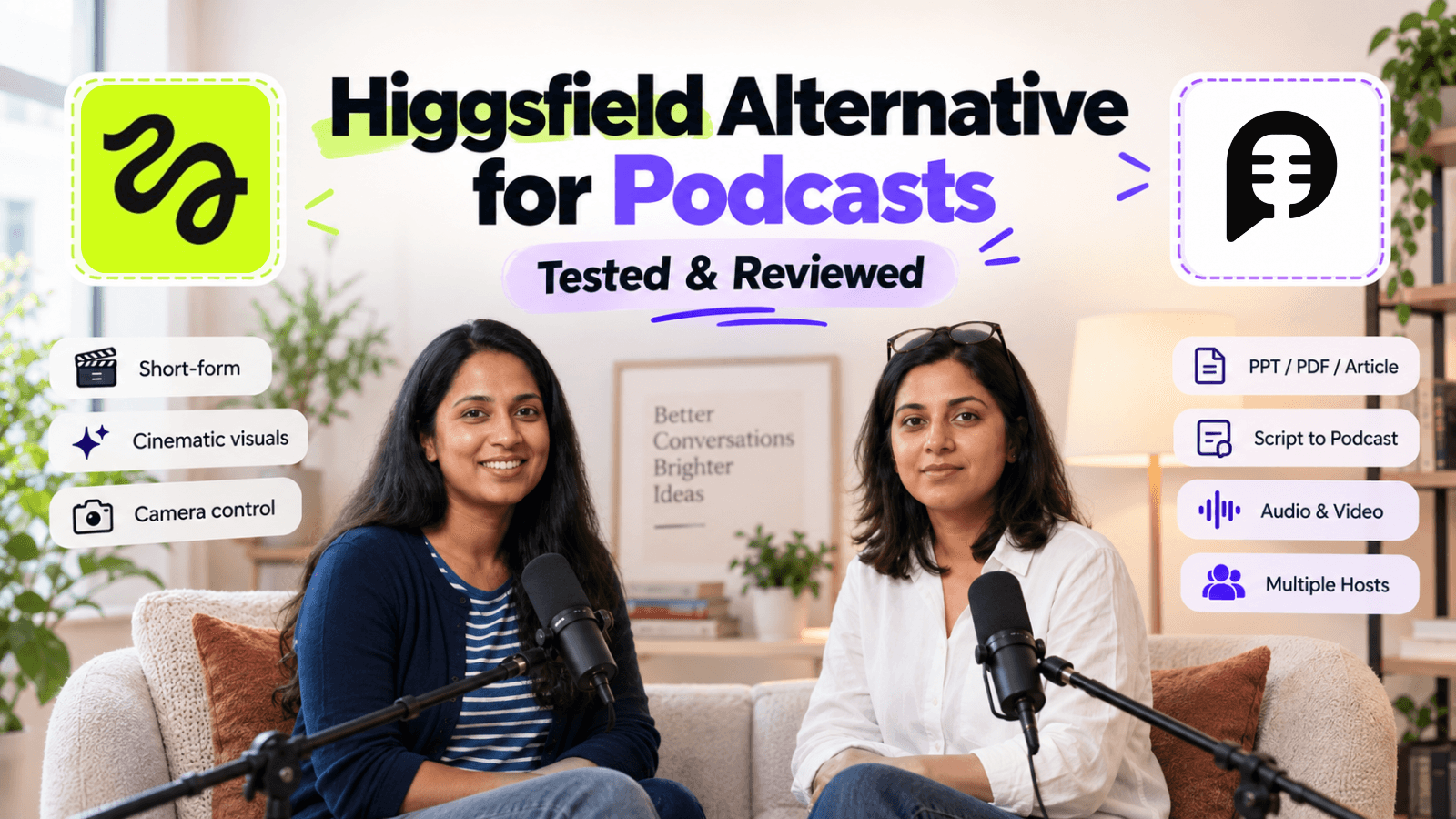 Higgsfield Podcast Alternative: Tested & Reviewed