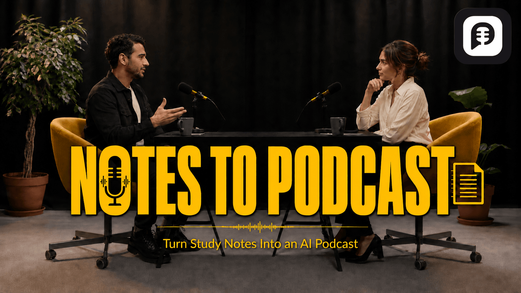 Notes to Podcast Generator: Turn Study Notes Into an AI Podcast
